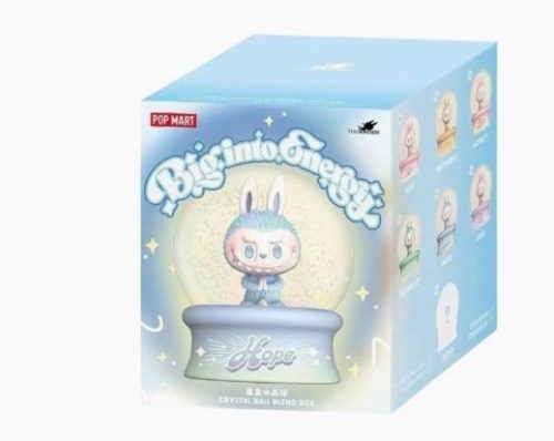 Pop Mart The Monsters Labubu Big into Energy Crystal Ball Sealed Case (1 Blind Box)